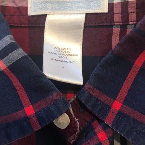 Janie and Jack boys button up - Picture 2 of 3